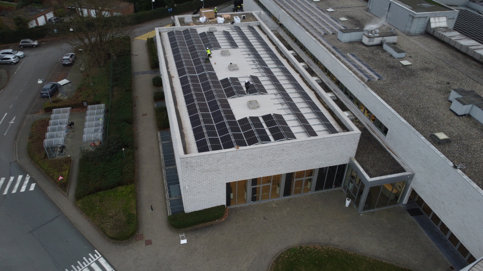 Sparki solar panels at Technopolis Mechelen